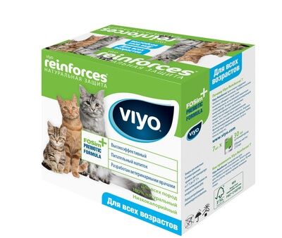VIYO Reinforces Cat Adult пребиотический напиток для взрослых кошек 7х30мл(27005)