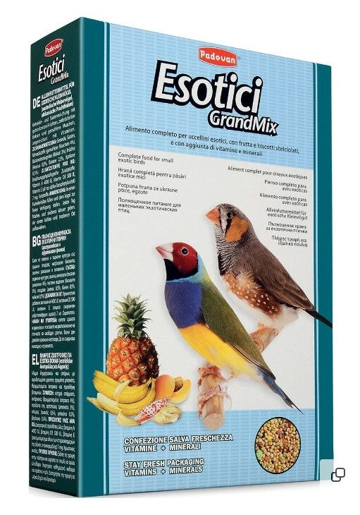 Padovan Grandmix Esotici для экзотических попугаев ,1 кг