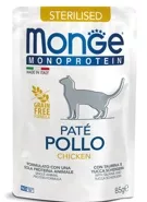Монж Monge Monoprotein Sterilased пауч д/стерилизованных кошек курица 85 г