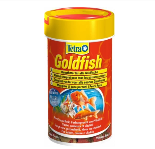 TetraGoldFish Food корм в хлопьях для всех видов золотых рыб 12 г