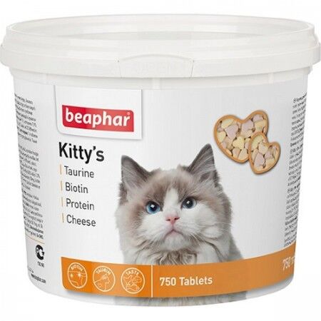 Беафар д/кошек Kittys mix смесь 750таб.