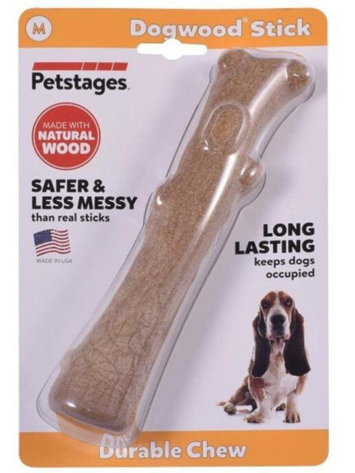 Petstages игрушка д/собак Dogwood палочка деревянная средняя