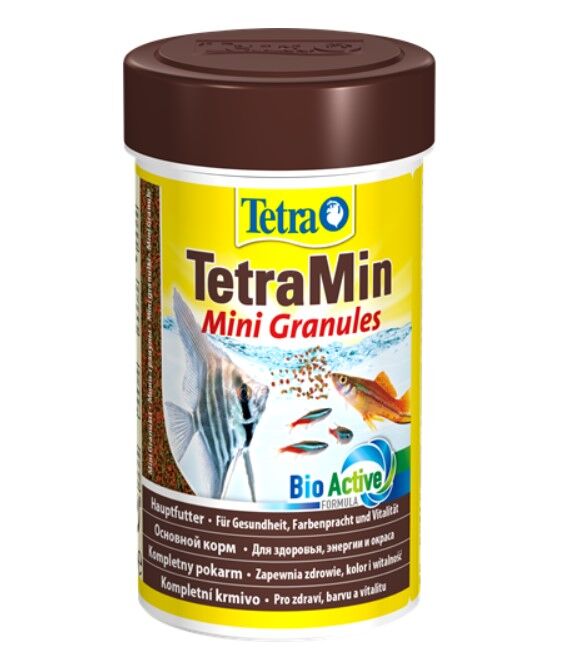 TetraMin Granules Корм в маленьких гранулах д/молоди рыб и рыб с маленьким ртом 100мл