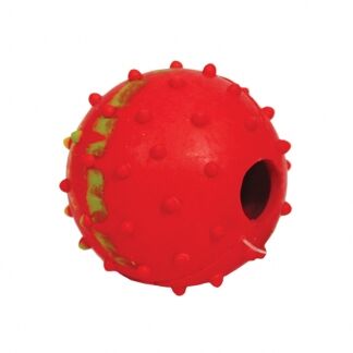 J-1-58 Игрушка для собак из ц/литой резины "Мяч с колокольчиком", d50мм, Triol