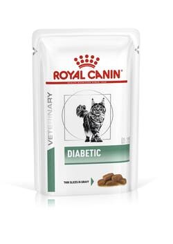 Роял Канин д/кошек Diabetic влаж.корм  при сахарном диабете 85гр