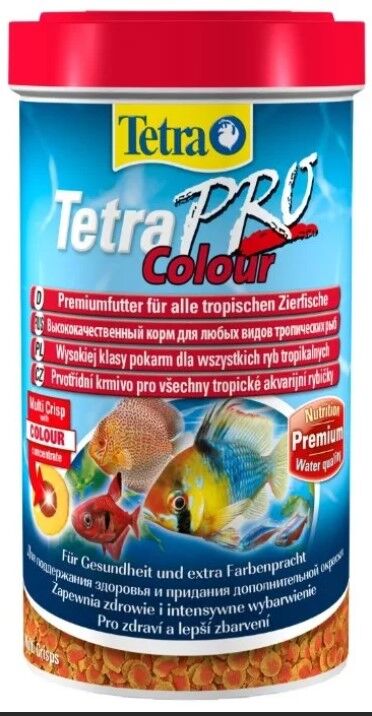 TetraPro Color Crisps корм д/всех рыб,д/окраса,чипсы 30гр.