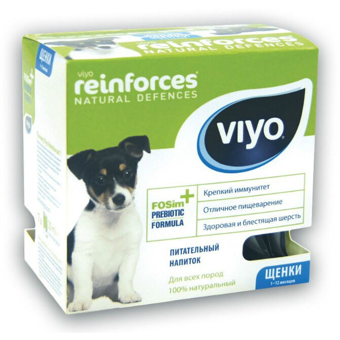 VIYO Reinforces Dog Puppy пребиотический напиток для щенков 7х30мл(27006)																											