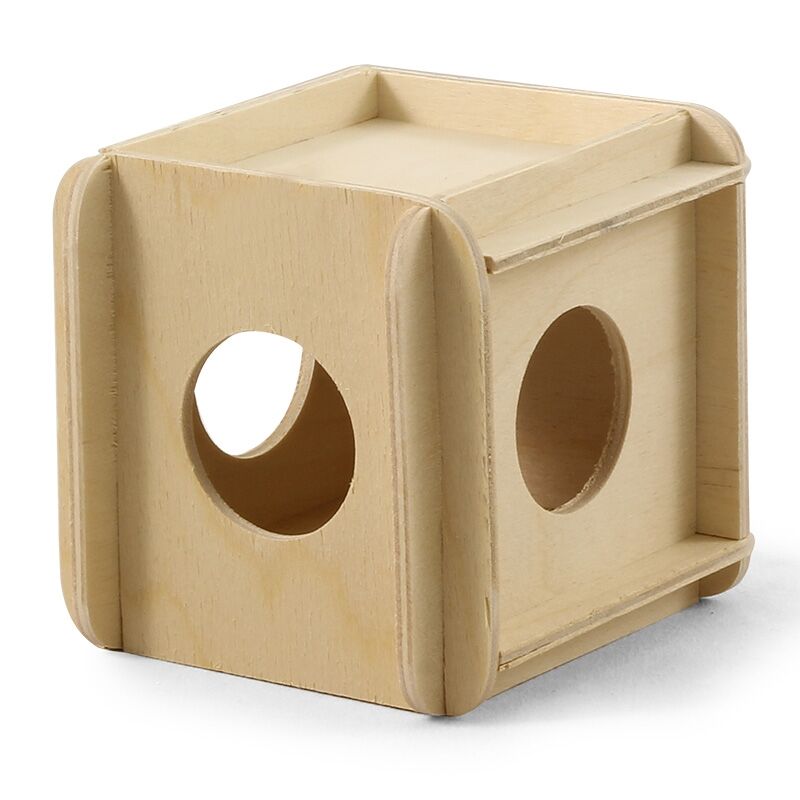 Игрушка-кубик д/мелк.животных деревянный 115*100*100мм. GAMMA