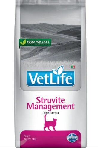 Фармина "Vet Life Managament Struvite 0,4 кг диета при рецид.мочекам.болезни струвитного типа д/к