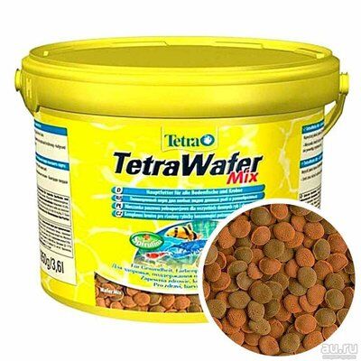 Tetra TetraWaferMix корм-чипсы для всех донных рыб,3,6л 