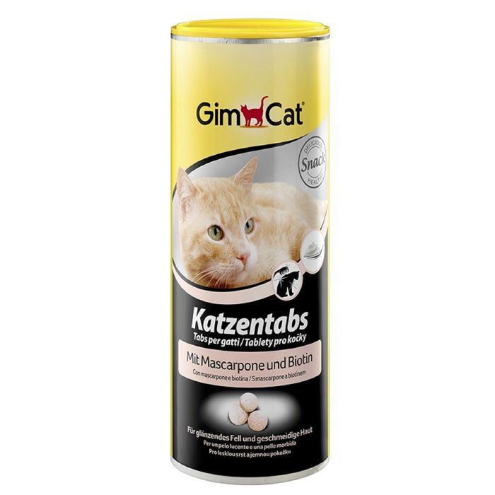 ДЖИМКЕТ витамины д/кошек Табс с маскарпоне и биотином 425 гр 