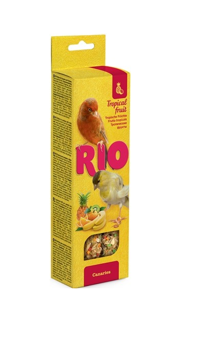 Рио Палочки д/канареек с тропмческими фруктами 2шт*40гр
