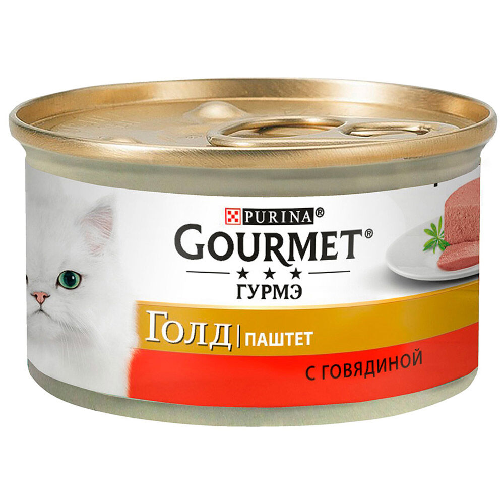 Гурмэ Голд Нежные биточки 85г конс д/к говядина,томат
