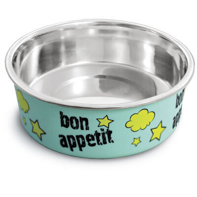 Миска металлическая на резинке "Bon Appetit", 0,15л, Триол.