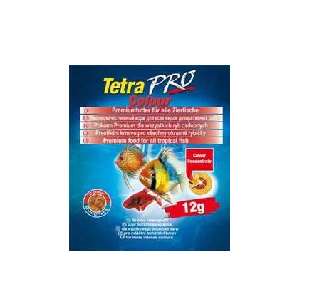 TetraPro Color Crisps корм для рыб улучшение и поддержание окраски 12 г