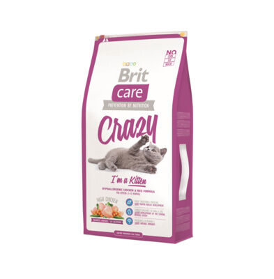 Брит Care Cat Crazy Kitten  для котят,берем. и кормящих кошек 2кг