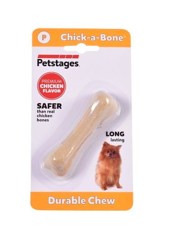 Petstages Chick-A-Bone Игрушка для собак косточка с ароматом курицы 14 см