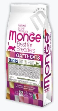 Монж Monge Cat  Sensitive корм д/кошек с чувств.пищевар.10кг (развес)