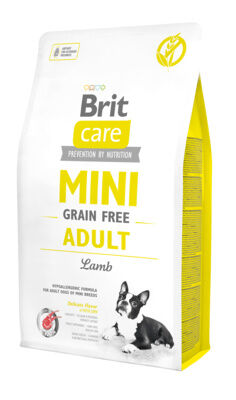 Брит Care Mini GF Adult Lamb беззерн. корм д/мини-собак.ягненок 400г