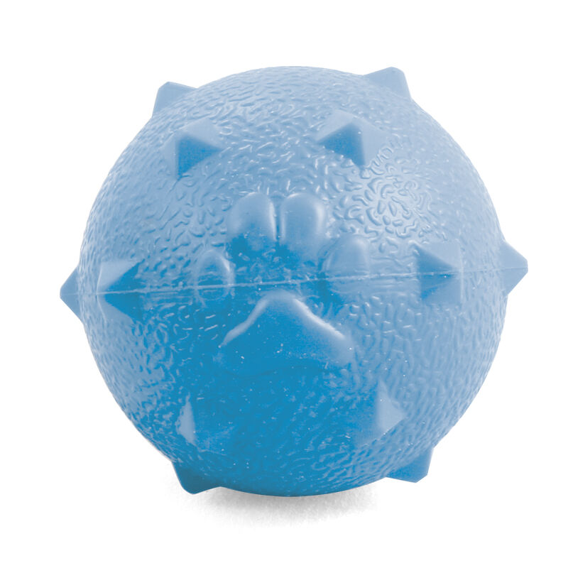 Игрушка для собак из резины "Мяч с шипами", 60мм
