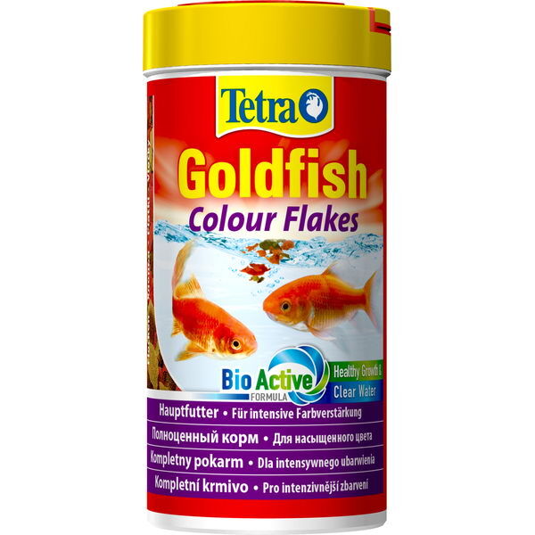 TetraGoldfish Color Корм в хлопьях,д/улучшения окраса золотых рыб.,100мл