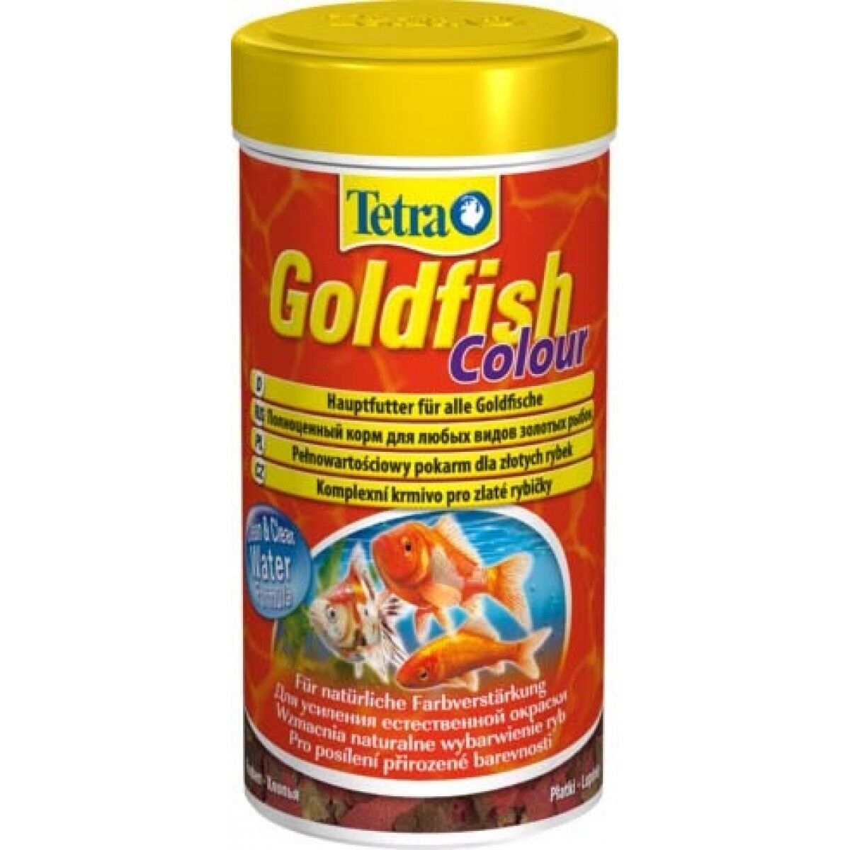TetraGoldfish Color Корм в хлопьях,д/улучшения окраса золотых рыб.,250мл