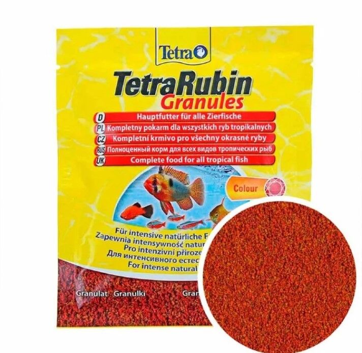 TetraRubin Granulat Корм в гранулах 15 гр (пакетик)