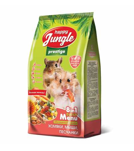 Happy Jungle Prestige корм д/мышей и песчанок,500гр