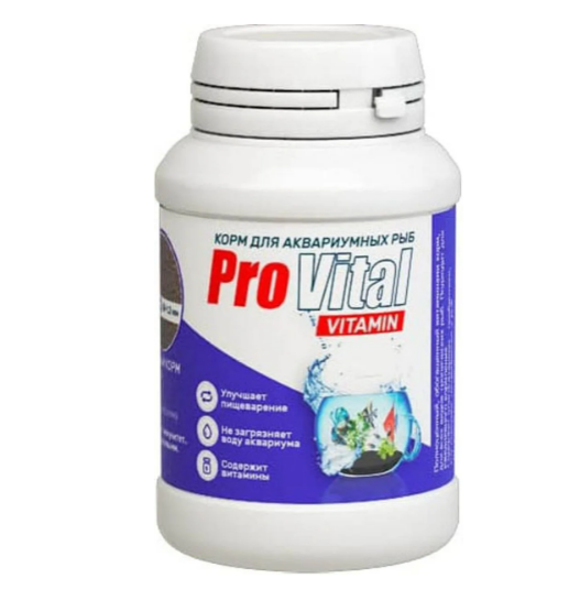 ProVital Vitamin для всех видов тропических рыб 200 мл
