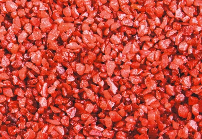 Грунт природный Красный металик 1 кг 1*30