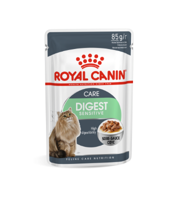 Роял Канин Digest Sensitive пауч для кошек чувствительное пищеварение соус 85 г