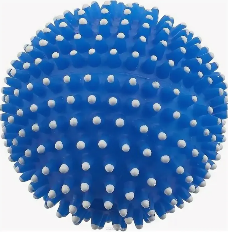 Мячик синий с пищалкой(ПроПлан)																														