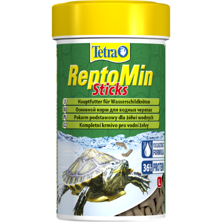 Tetra ReptoMin креветки лакомство для водных черепах 250мл (27023)