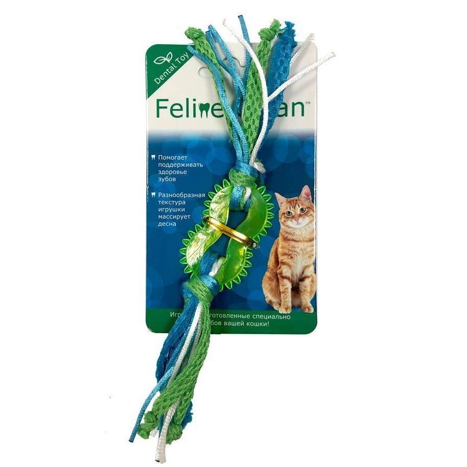 Felene Clean (Aromadog) прорезыватель для кошек "Колечко с лентами"