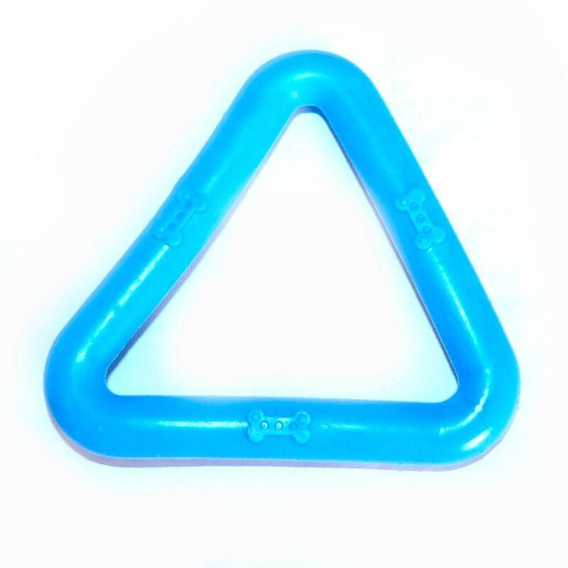 Игрушка резиновая д/собак "Треугольник"8,5см 022