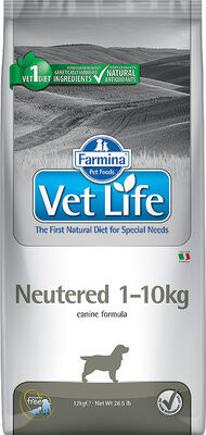 Фармина Vet Life Neutered >10кг 2кг диета д/стерилизованных и кастр. собак более 10кг