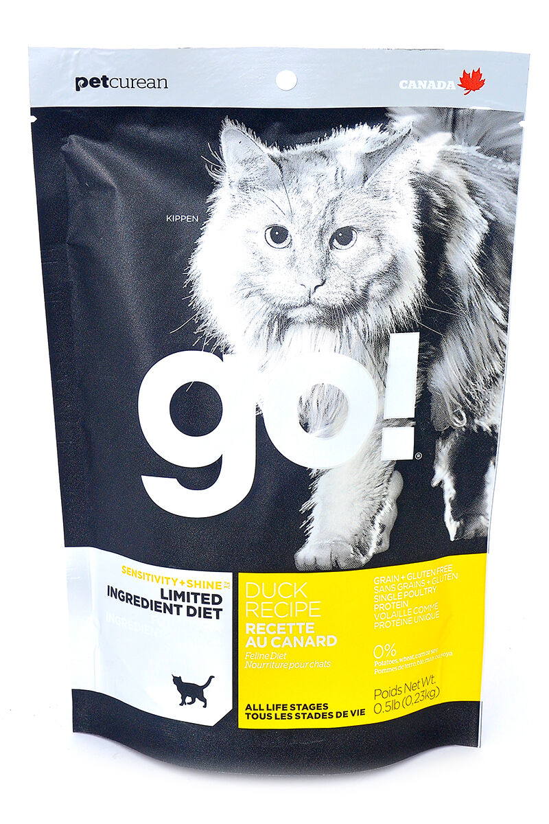 Гоу GO! Беззерновой корм для котят со свежей Уткой для чувствительного пищев 01489 230г